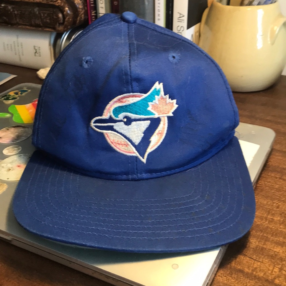 Signed vintage Blue Jays baseball cap